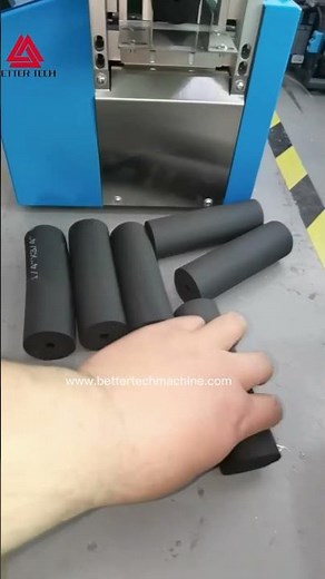 EPDM Foam Tube Cutting Machine JWDPB7S100 - Bettertech