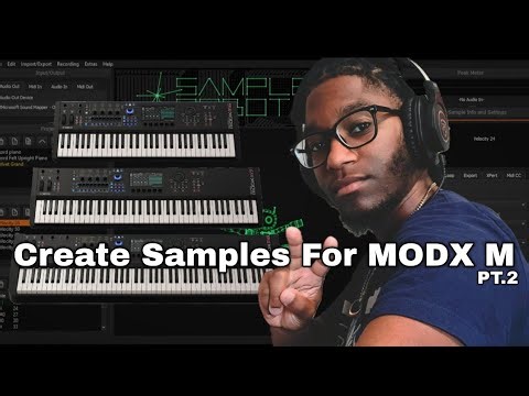 How To Sample VST Instruments For The Yamaha MODX M Keyboard Using Samlle Robot Pt.2