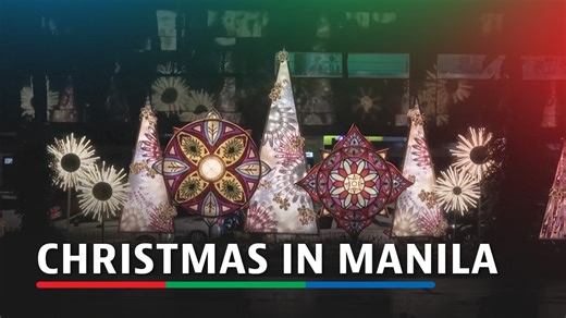 Manila is coming alive with colourful lights and glittering decor across the capital as the Philippines' early Christmas season officially begins. | ABS-CBN News