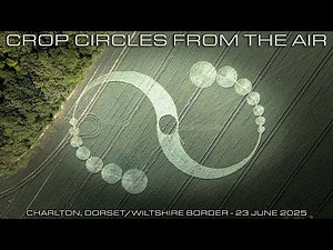 Massive Crop Circle | Charlton, Dorset/Wiltshire Border | 23 June 2025 | Crop Circles From The Air