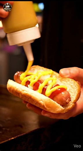 Perfect Street Food Hot Dog 🌭 ASMR Cooking #shorts