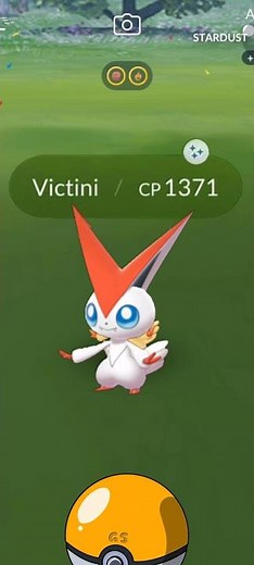 Getting Lucky With Mythical Victini in #pokemongo