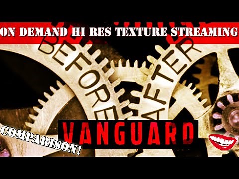 On Demand Texture Streaming Warzone Comparison