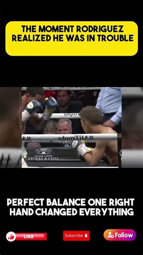 The Moment Rodriguez Realized He Was In Trouble