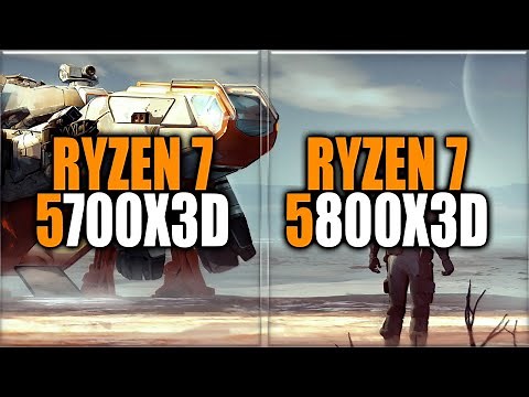 Ryzen 7 5700X3D vs 5800X3D Benchmarks - Tested in 15 Games and Applications