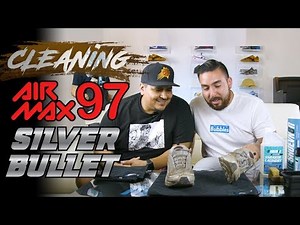 How to Clean Nike Air Max 97 "Silver Bullet"