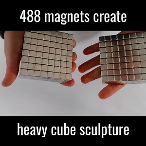 1.5M views · 572 shares | This guy makes an awesome sculpture using neodymium magnets  Magneticgames | UNILAD Tech | Facebook