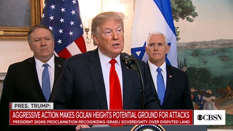 What Trump's Golan Heights proclamation means for Israel and Mideast peace