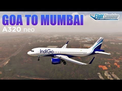 SHORT FLIGHT | ​🛫 GOA ✈ MUMBAI 🛬 | A320 @RSGamingSimulation