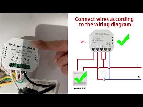1 Gang / 2 Gang Tuya Smart WiFi 2 Way Switch Module