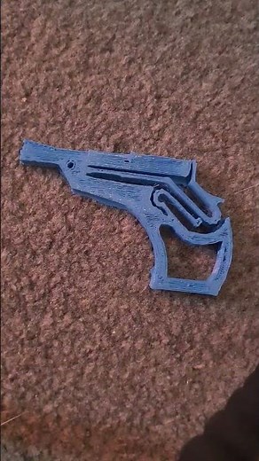 Watch This Insane 3D Printed Rubber Band Pistol in Action!