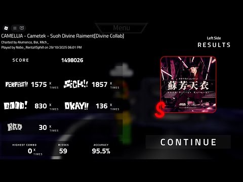 Basically FNF Remix: Vs Camellia - Liquated [Left Side] (99.32%/S+ Rank/FC)
