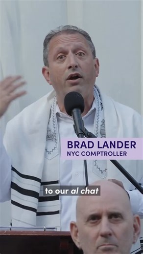 Rodfei Shalom / Rabbis4Ceasefire on Instagram: "New York City Comptroller, Brad Lander addresses the crowd at our Yizkor ritual, and calls for more courageous collective dissent against the Israeli government’s genocide of Palestinians."