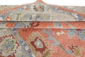 Modern Oushak Hand-knotted Rug – Rust & Sage Accents | 4x6 to 12x15 Ft | Handmade Wool Rug for Living Room | Contemporary Rug - Etsy