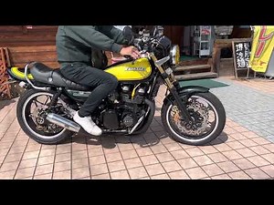 MIZUNO MOTOR ミズノモーター ゼス管サウンドを聞け kawasakiZEPHYR750、イエローボール、カワサキゼファー750