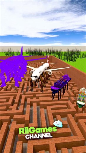 NEW SIZE RAINBOW CRABTANIC BIG MAZE in Garry's Mod