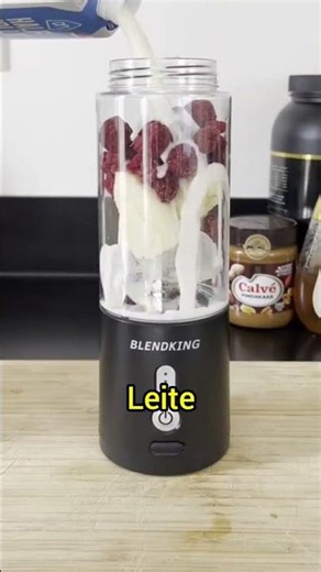 O SHAKE PROTEICO QUE SALVA SUA DIETA! 🥤💪 Fácil, Rápido e Delicioso