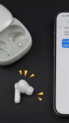 Lavnov M3 AI Translator Earbuds 🌍 Real-Time Translation Test! #translatorearbuds #aitranslation