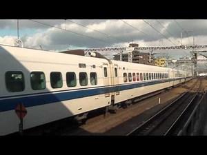 300系ひかり 新大阪駅発車