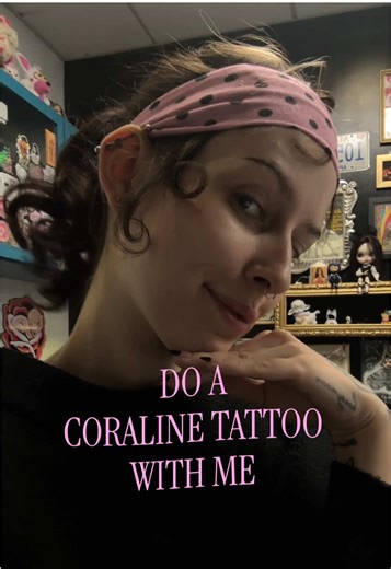 Creating a Coraline Tattoo: Design Process and Execution