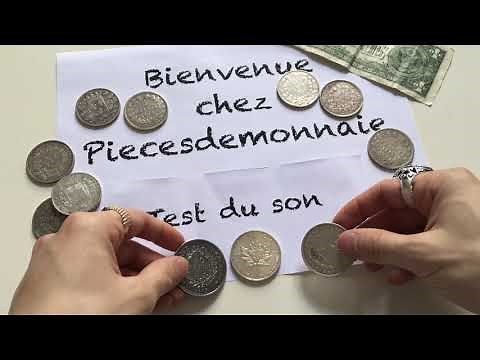 Identifying silver coins (sound test) Ping test