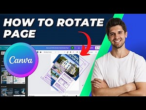 How To Rotate Page On Canva Free | Tutorial