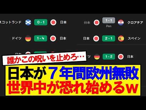 [International Reactions] The Japanese national team remains undefeated in Europe for 7 years; he...