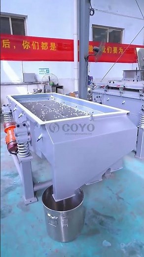 Linear vibrating screen #machine