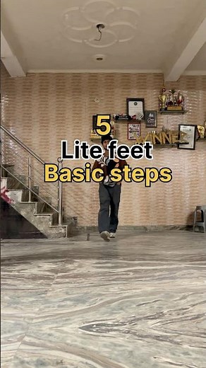 Learn 5 lite feet basic steps 💯| for beginners | #dance#new#litefeet#learn#training#basic#steps