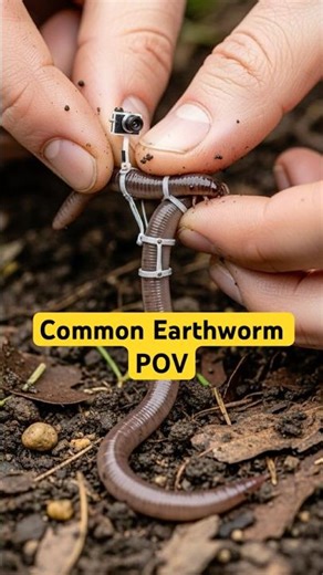 Earthworm POV: Secret Underground Colony Revealed