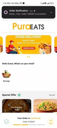 Puraeats Vendor App - Google play store review - 02