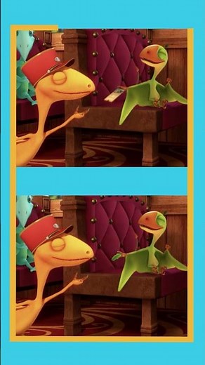 Tickets, Please! Can You Spot the Difference?🚂🎟️ | Dinosaur Train | PBS KIDS Games #Shorts