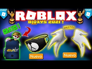 [EVENTO] BLOXYS 2021🏆 PREMIOS GRATIS Y NUEVOS OBJETOS DUPLICADOS! (Noticias Roblox)