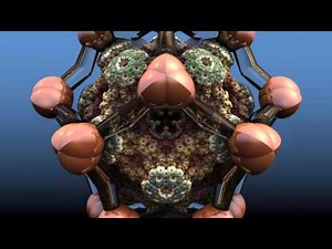 3D Fractal Animation: Vitric Visions III