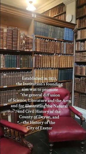 First library in Exeter more than 200 years.