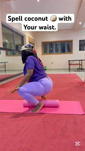 Spell coconut #viral #waistworkout #fypシ゚viral #bedwars #dothingsyoudontwanttodo #flexibility