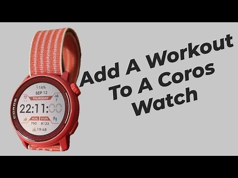 How to Create a Run Workout in the Coros App & Sync It to Your Watch! #running #coros