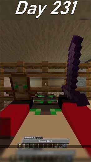 300 Days In Hardcore Minecraft (Day 231) #shorts #minecraft