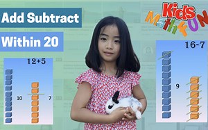 小学数学20以内加减法教程 | Math Add And Subtract Numbers within 20