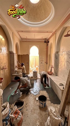 Traditional Hammam Turned Into Luxury Spa Paradise #riadmarrakech #luxuryhome #spadesign