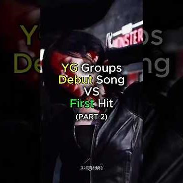 Debut Song vs First Hit Song of yg groups #shorts #kpop #kpopedit #fypシ゚viral #blackpink #2ne1