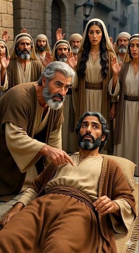 Ananias y Safira, que tomaron dinero de la caridad en la Iglesia Primitiva