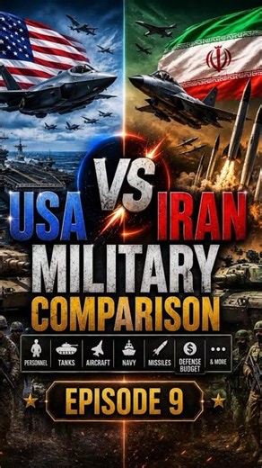Iran vs USA — who has the stronger military?