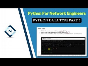 Python for Network Engineer | Python Data Type Part 3 | Video 5