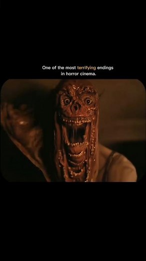 Is this the MOST unsettling horror ending ever?😰👇#smilemovie #scaryscenes#moviereview #shorts #viral