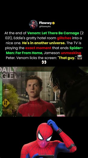 Venom's Post Credits Scene Lands On The Exact End Of Far From Home