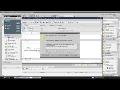 Animation using LabVIEW with PLC connection شرح بالعربي