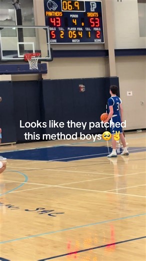 Method patched🥺#basketball #fypシ #trend #ayo #funny