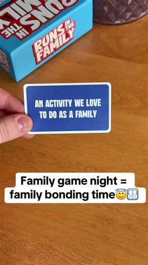 Perfect game for fam game night🧑‍🧑‍🧒‍🧒🥳 #familygamenight #family #games #gamenight #cardgames