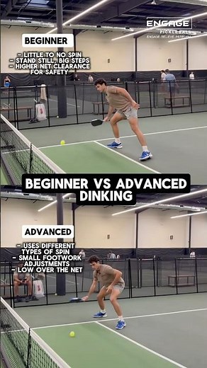 Dink like a pro! #pickleballtips #pickleball